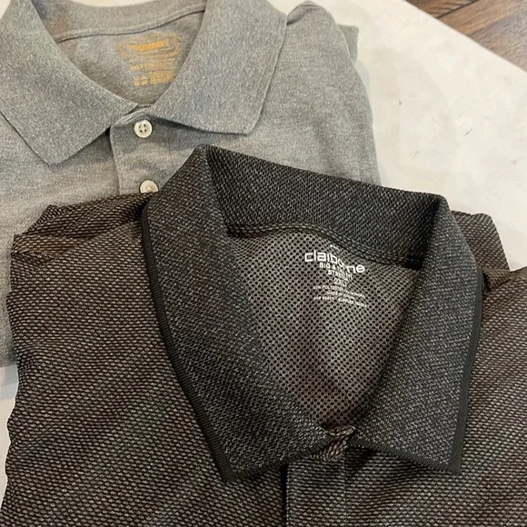 2 Polo short sleeve Shirts size 2XL Tall - Picture 2 of 16